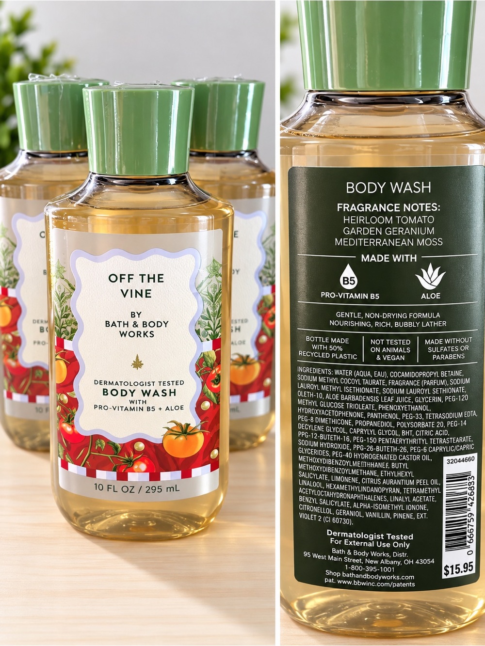 Three New Bath & Body Works Off the Vine Body Washes